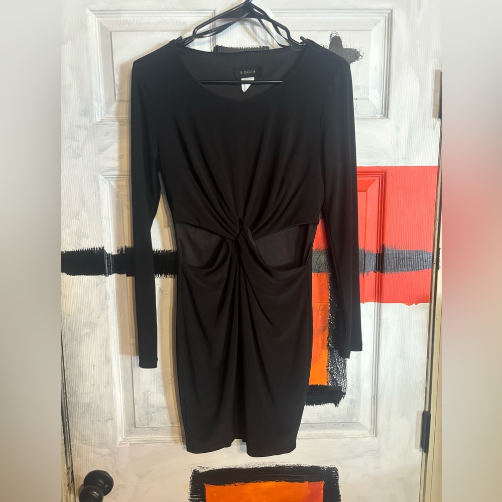 B. Darlin size 9/10 black dress with hip cut outs
